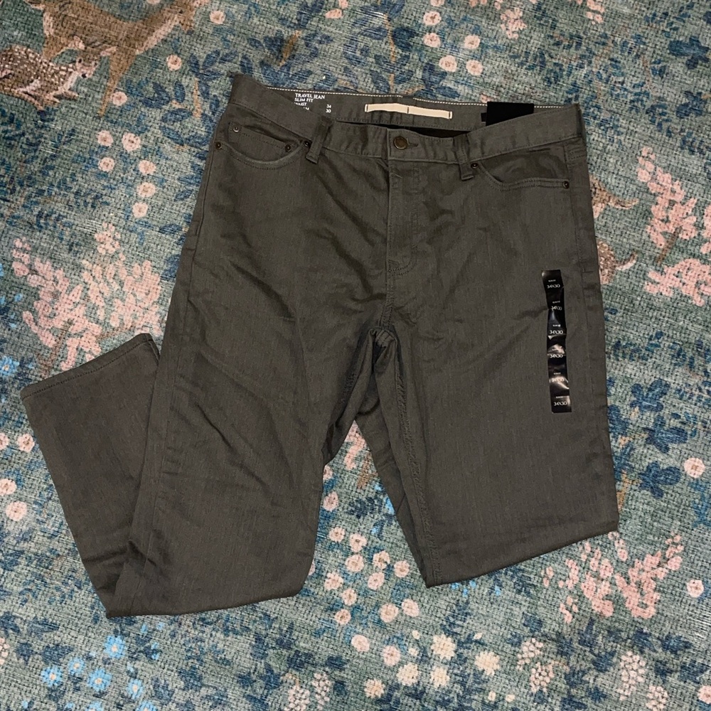 Banana Republic Dark Olive Travel Jean - Picture 9 of 9